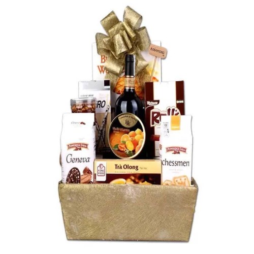 Festive Gift Basket